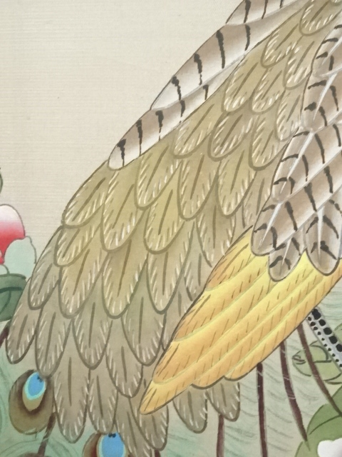 道具 ] - 道具 中国画 林椿筆 花鳥 肉筆絹本掛軸 | ネットショップ圭
